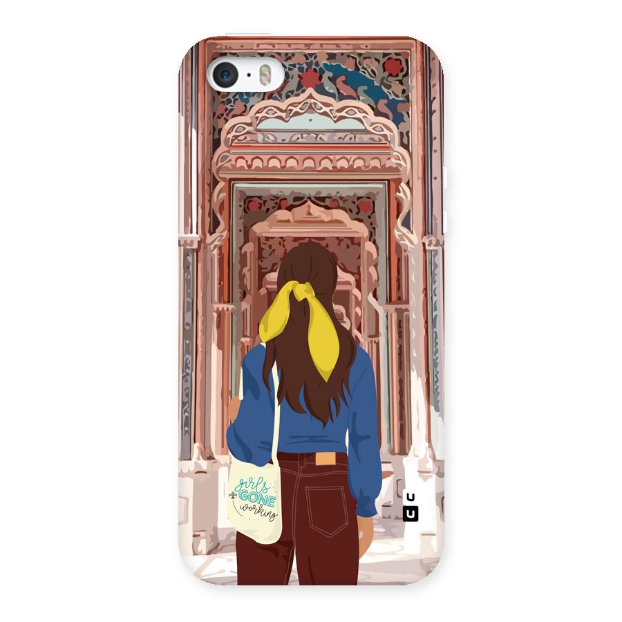 wonderful Girl Back Case for iPhone SE 2016
