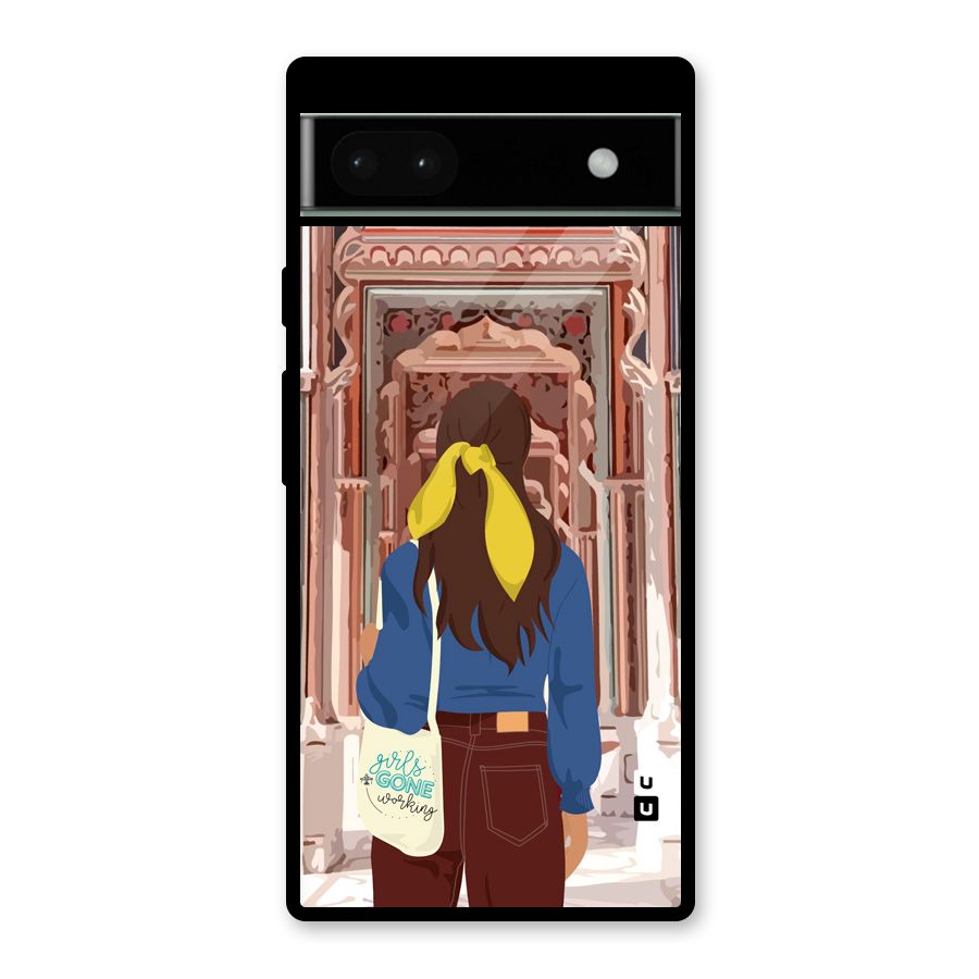 wonderful Girl Glass Back Case for Google Pixel 6a
