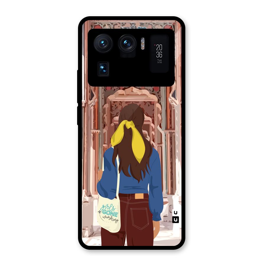 wonderful Girl Glass Back Case for Mi 11 Ultra