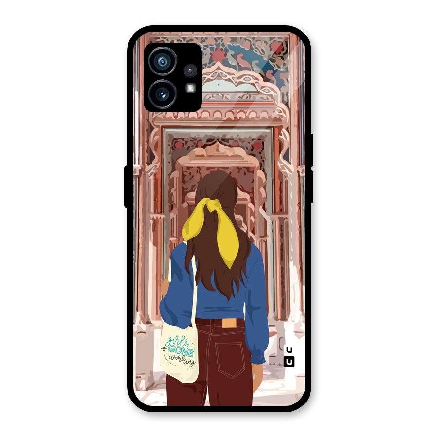 wonderful Girl Glass Back Case for Nothing Phone 1