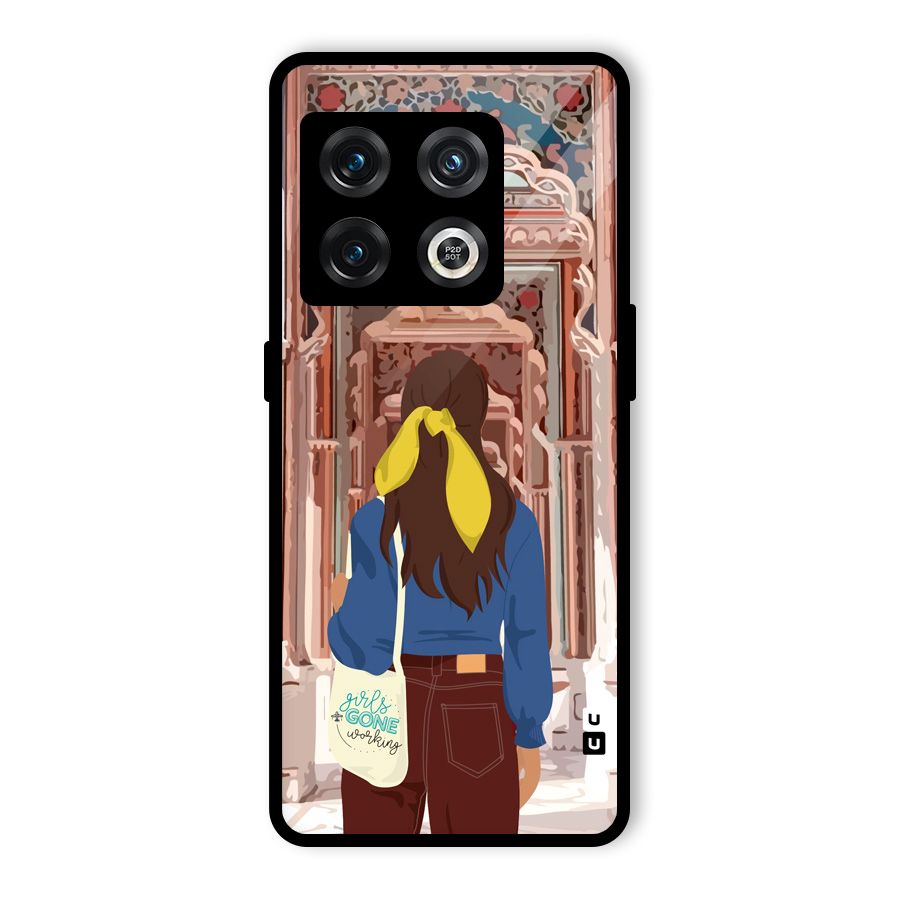 wonderful Girl Glass Back Case for OnePlus 10 Pro 5G