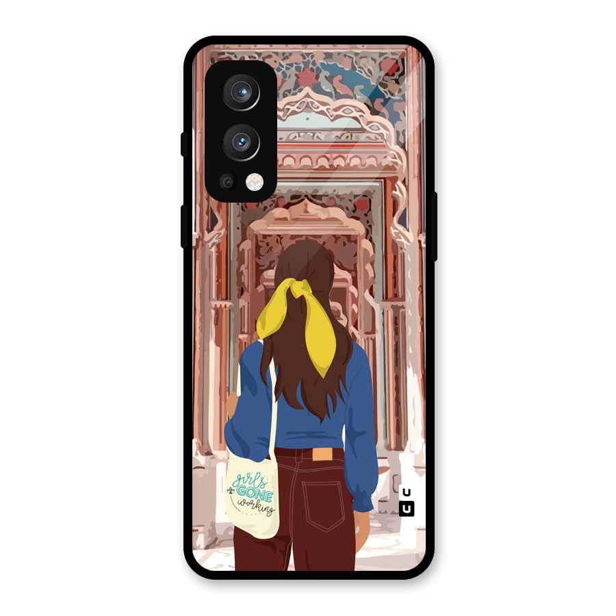 wonderful Girl Glass Back Case for OnePlus Nord 2 5G