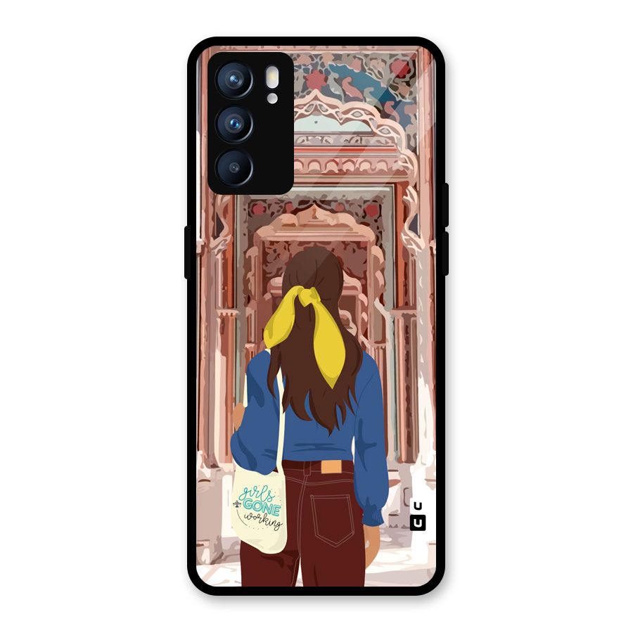 wonderful Girl Glass Back Case for Oppo Reno6 5G