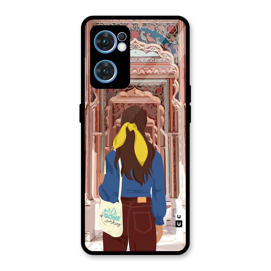 wonderful Girl Glass Back Case for Oppo Reno7 5G