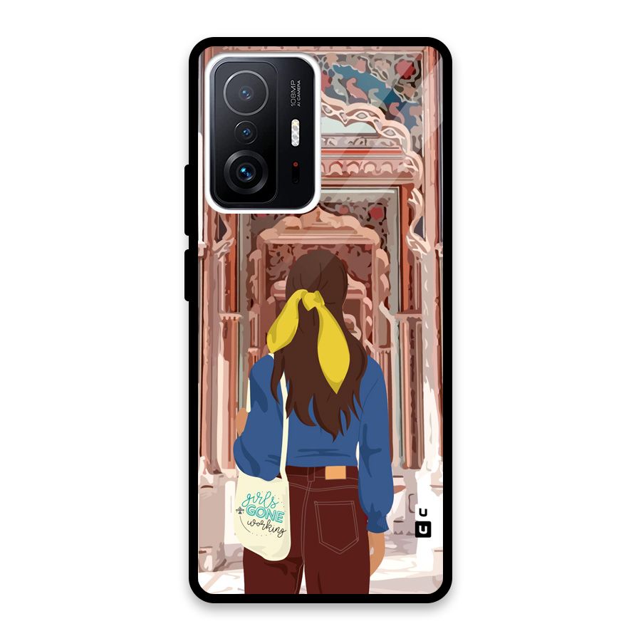 wonderful Girl Glass Back Case for Xiaomi 11T Pro
