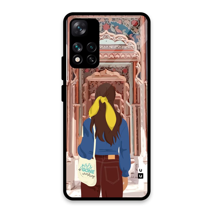 wonderful Girl Glass Back Case for Xiaomi 11i 5G