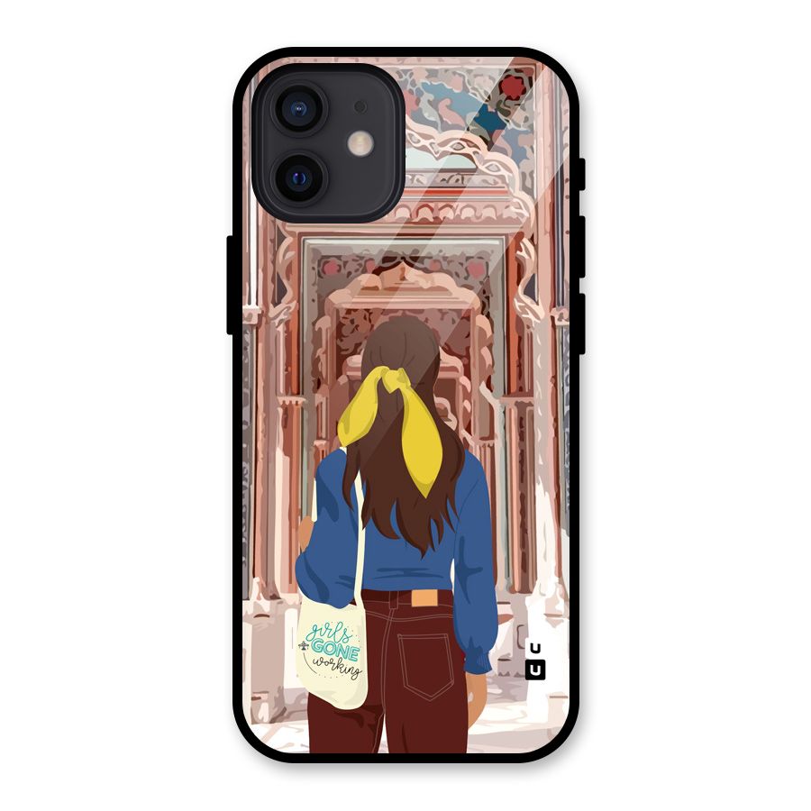 wonderful Girl Glass Back Case for iPhone 12