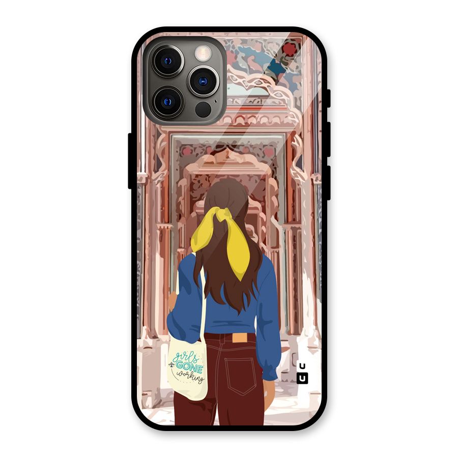 wonderful Girl Glass Back Case for iPhone 12 Pro