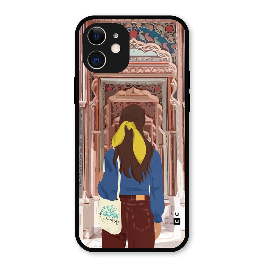 wonderful Girl Metal Back Case for iPhone 12