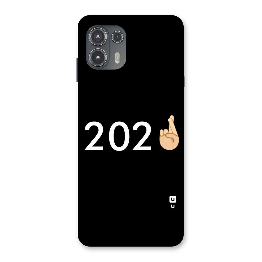 2021 Fingers Crossed Back Case for Motorola Edge 20 Fusion
