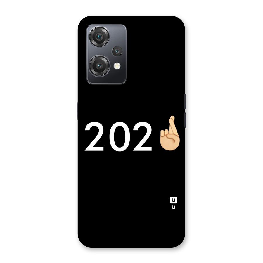 2021 Fingers Crossed Back Case for OnePlus Nord CE 2 Lite 5G