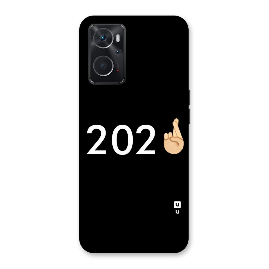 2021 Fingers Crossed Back Case for Oppo K10 4G