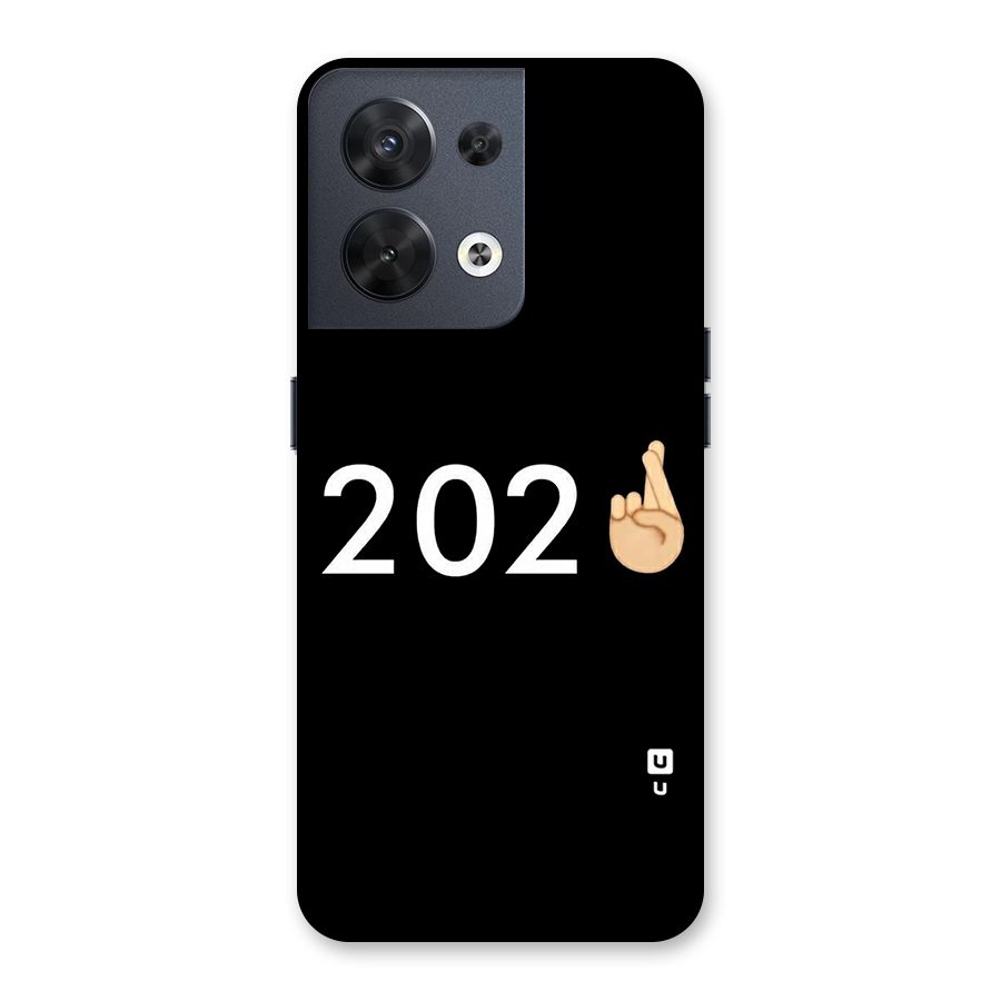 2021 Fingers Crossed Back Case for Oppo Reno8 5G