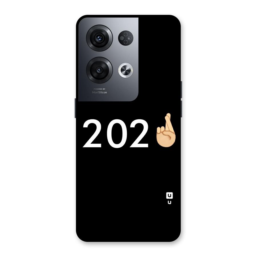 2021 Fingers Crossed Back Case for Oppo Reno8 Pro 5G