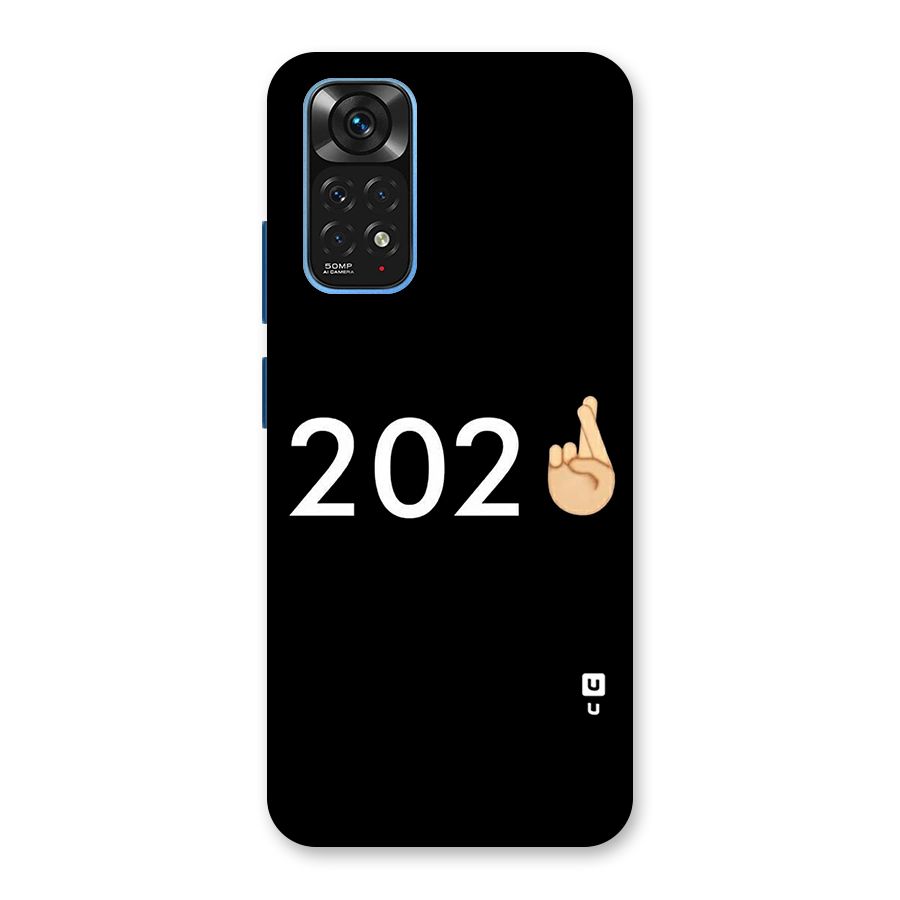 2021 Fingers Crossed Back Case for Redmi Note 11S