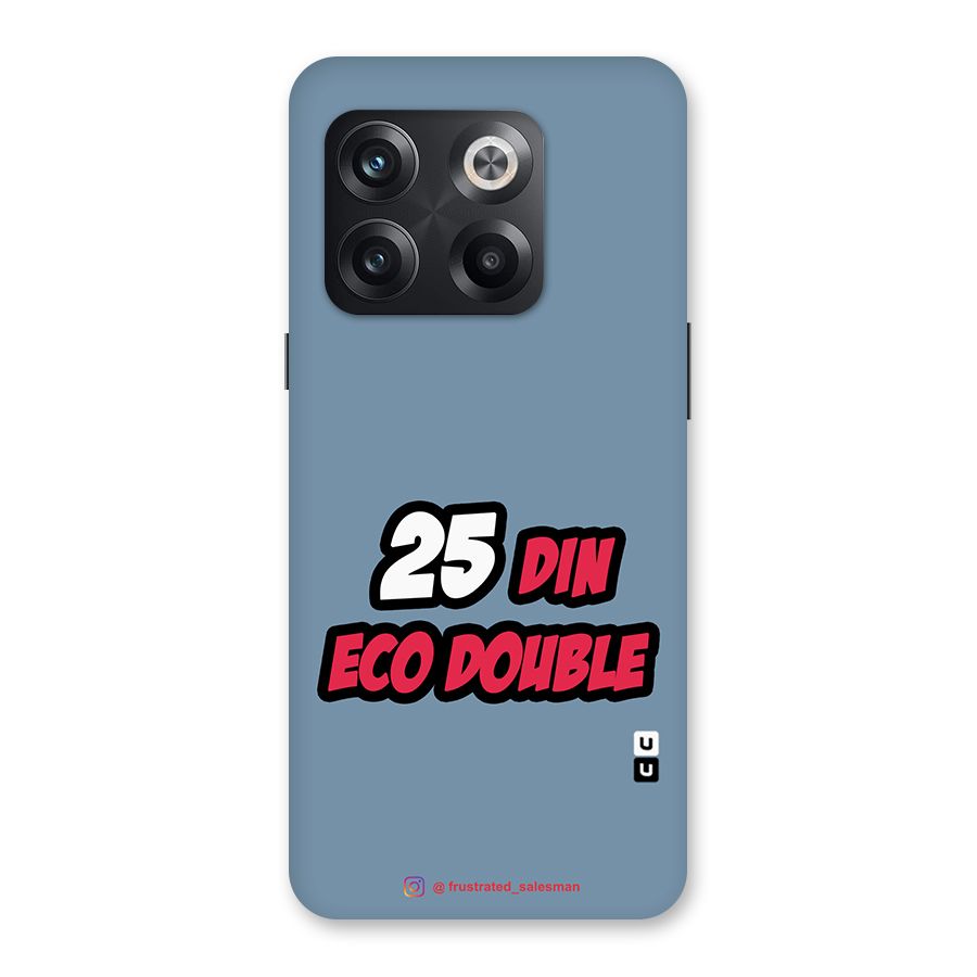 25 Din Eco Double SteelBlue Back Case for OnePlus 10T