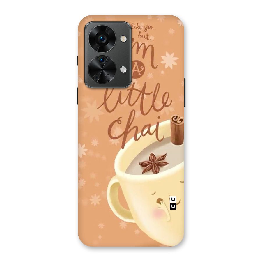 A Little Chai Back Case for OnePlus Nord 2T