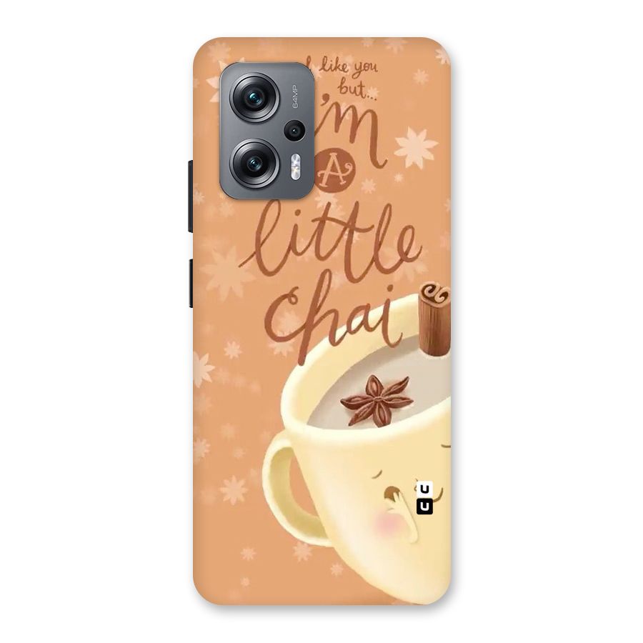 A Little Chai Back Case for Redmi K50i
