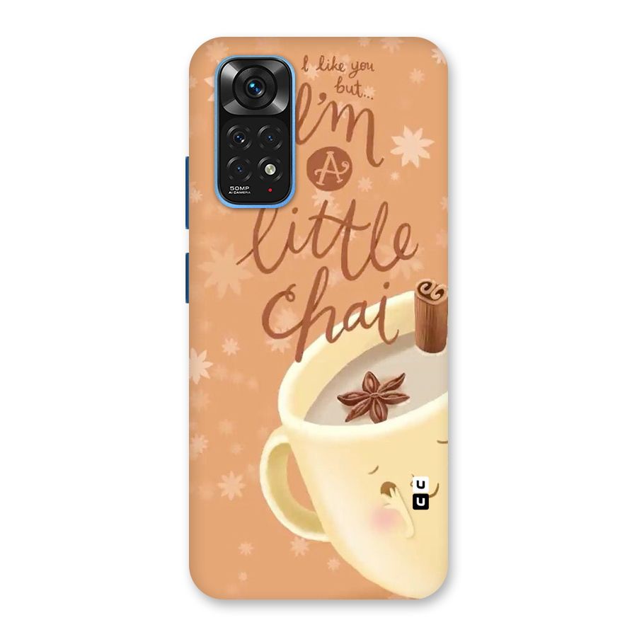 A Little Chai Back Case for Redmi Note 11S