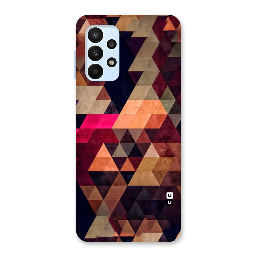 Abstract Beauty Triangles Back Case for Galaxy A23