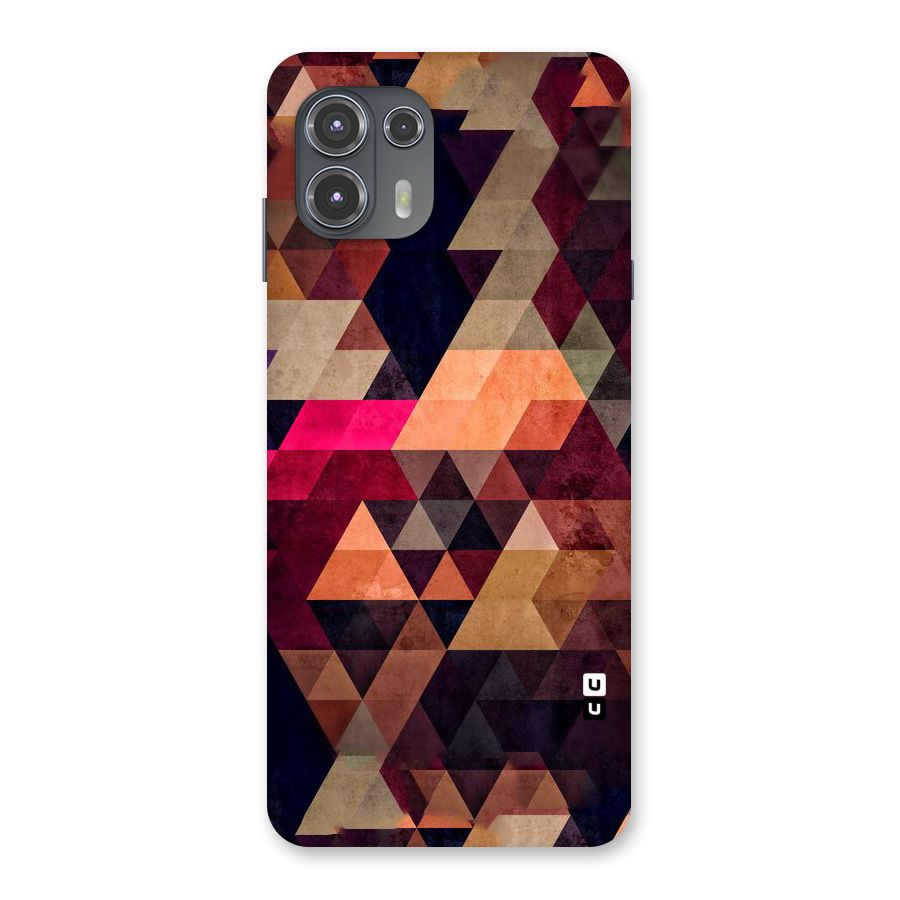 Abstract Beauty Triangles Back Case for Motorola Edge 20 Fusion