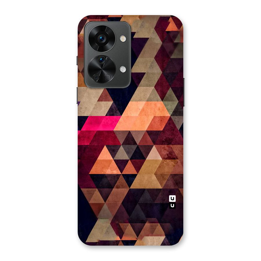 Abstract Beauty Triangles Back Case for OnePlus Nord 2T