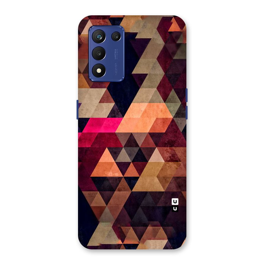 Abstract Beauty Triangles Back Case for Realme 9 5G Speed