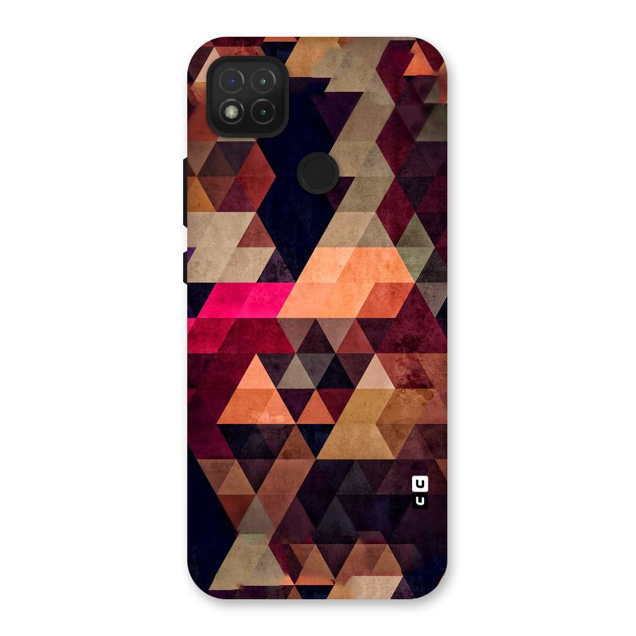 Abstract Beauty Triangles Back Case for Redmi 9 Activ