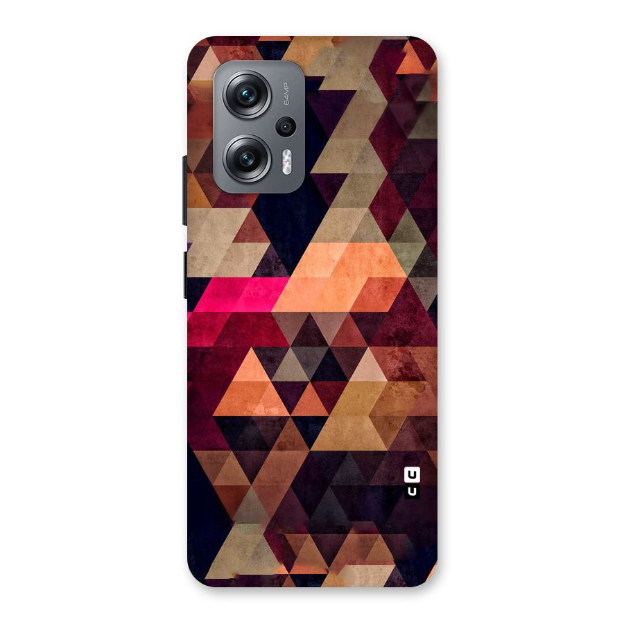 Abstract Beauty Triangles Back Case for Redmi K50i