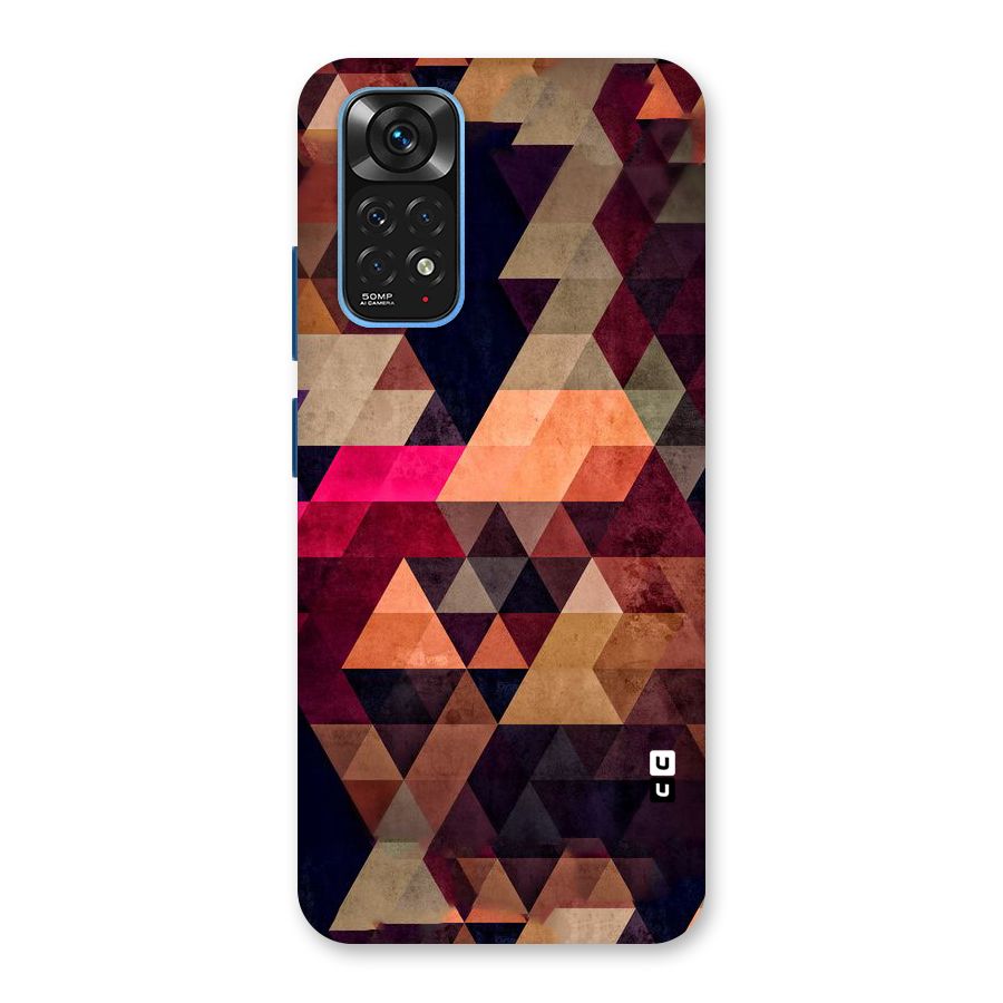 Abstract Beauty Triangles Back Case for Redmi Note 11S