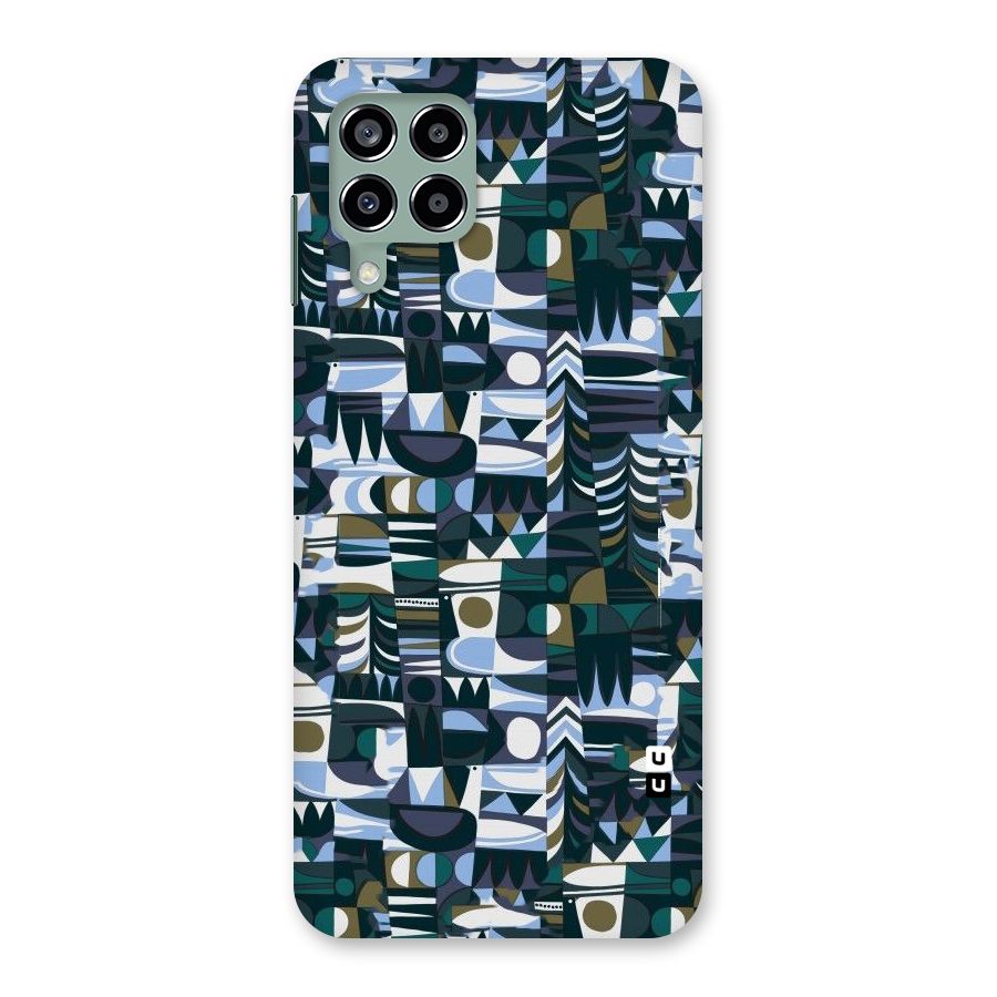 Abstract Blues Back Case for Galaxy M33