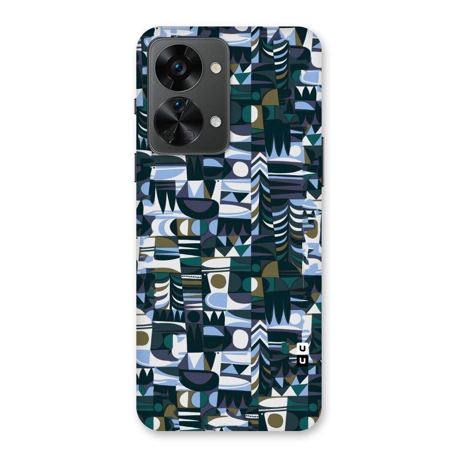 Abstract Blues Back Case for OnePlus Nord 2T