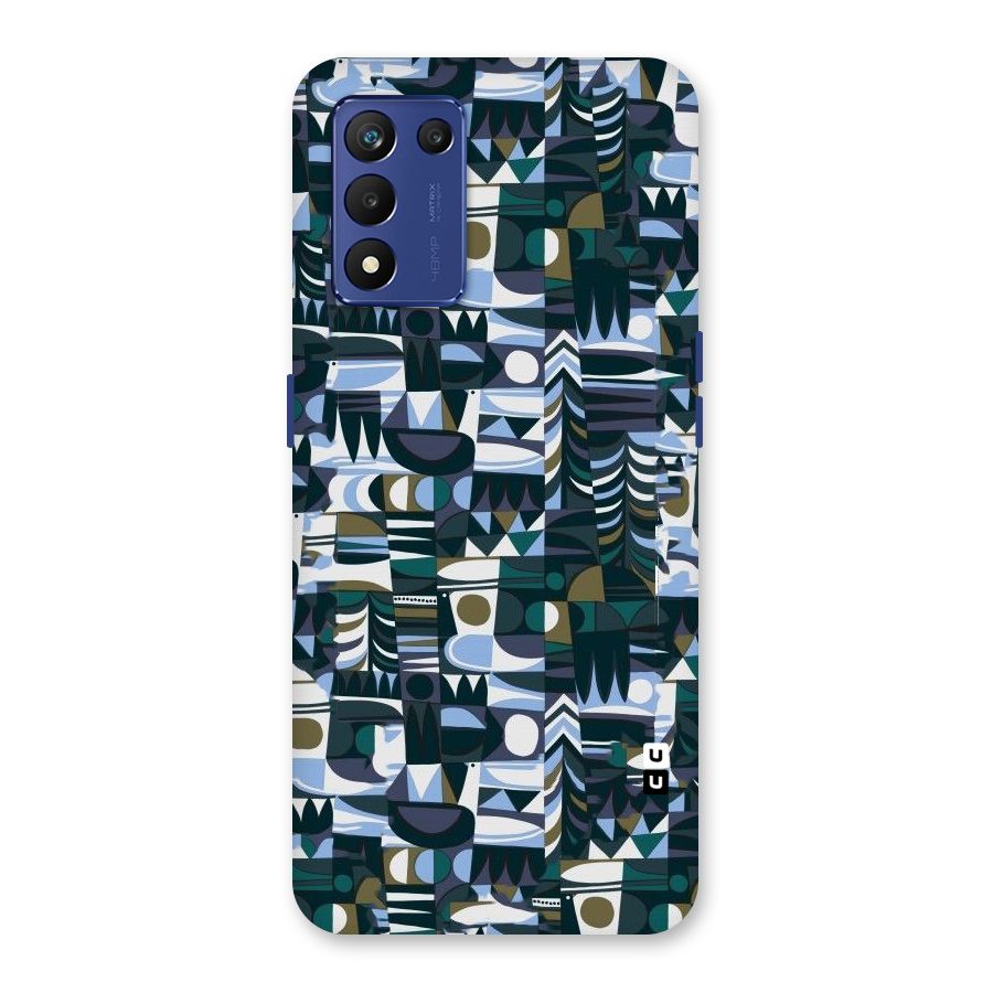 Abstract Blues Back Case for Realme 9 5G Speed