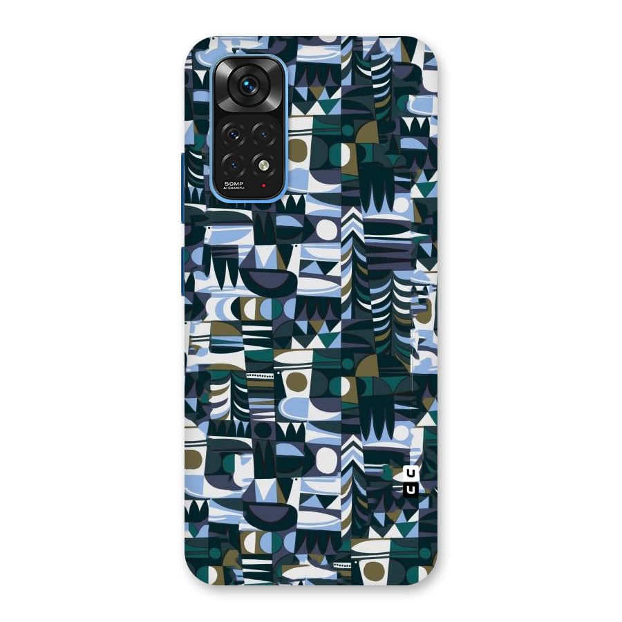 Abstract Blues Back Case for Redmi Note 11S