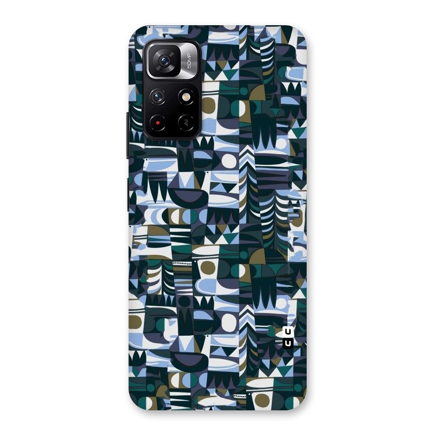 Abstract Blues Back Case for Redmi Note 11T 5G