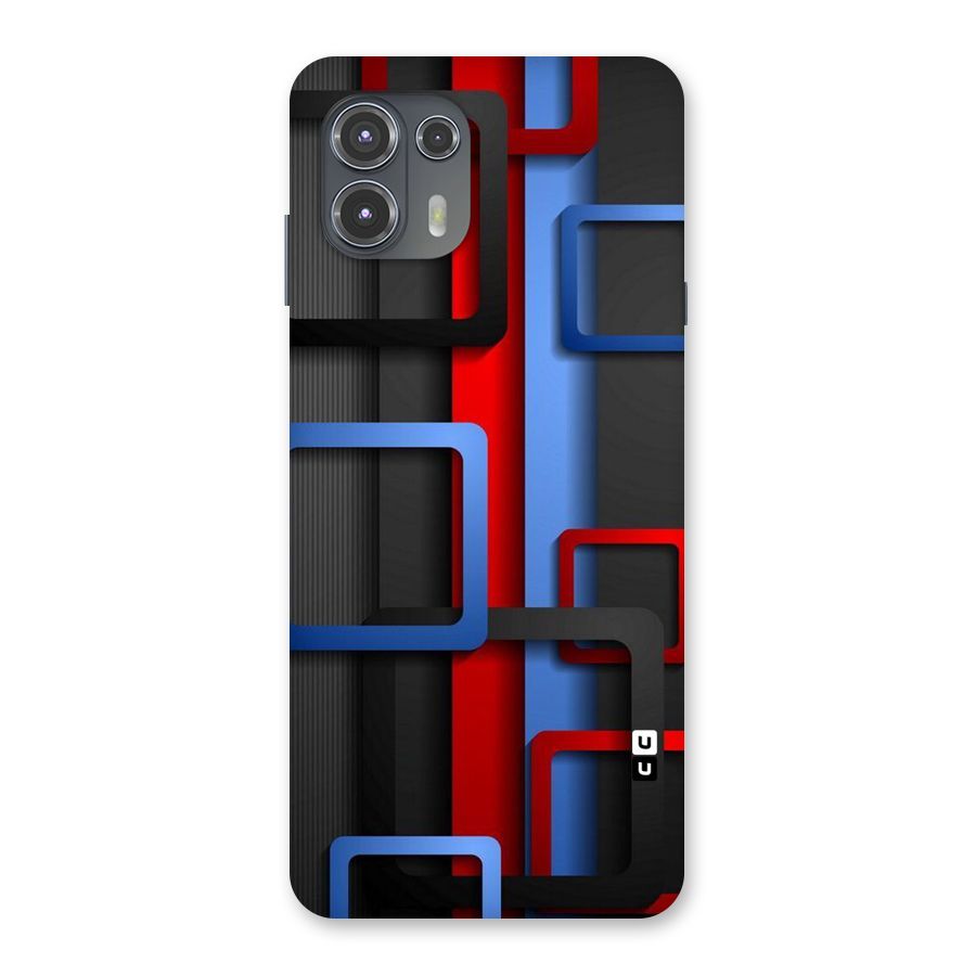 Abstract Box Back Case for Motorola Edge 20 Fusion