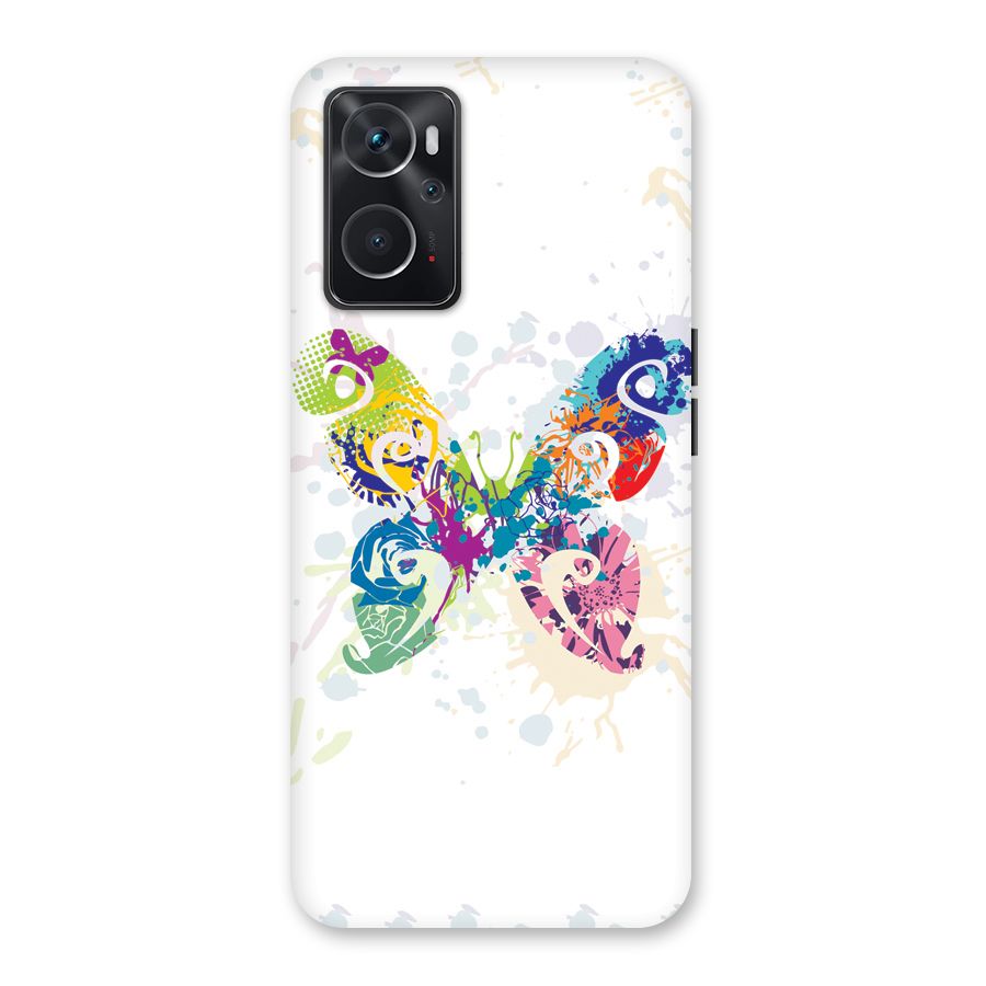 Abstract Butterfly Back Case for Oppo K10 4G