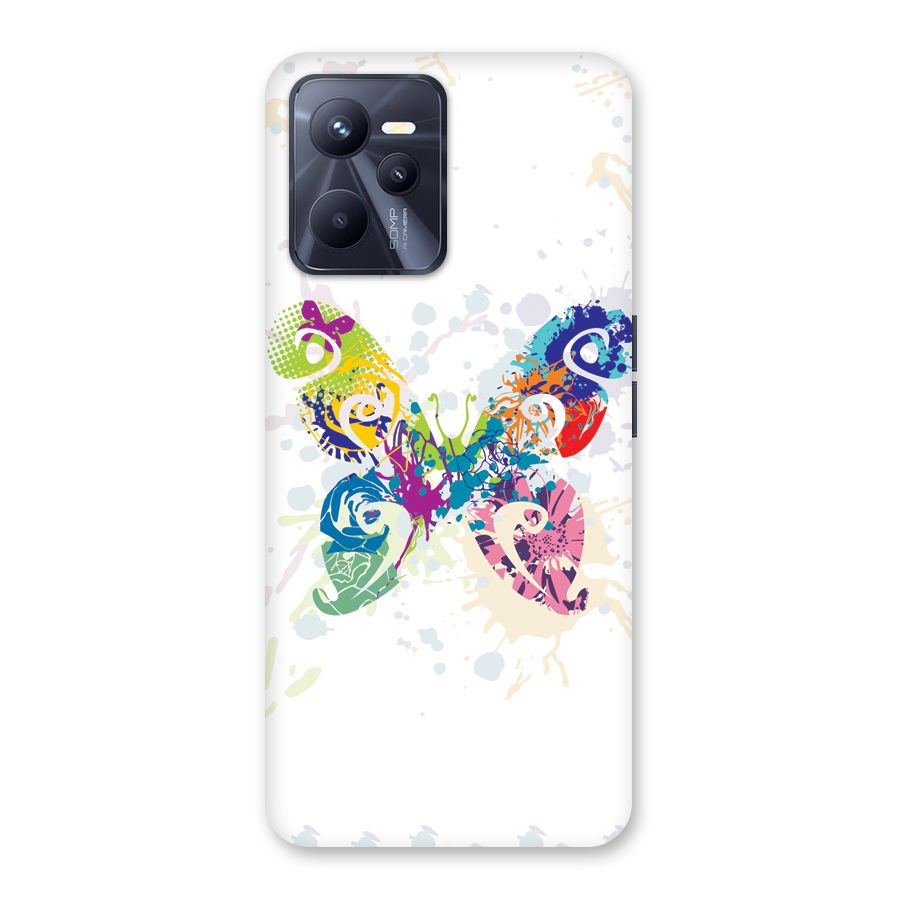 Abstract Butterfly Back Case for Realme C35