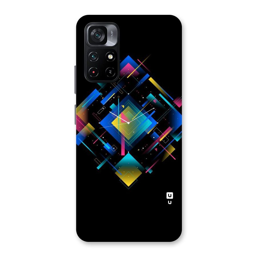 Abstract Clock Back Case for Poco M4 Pro 5G