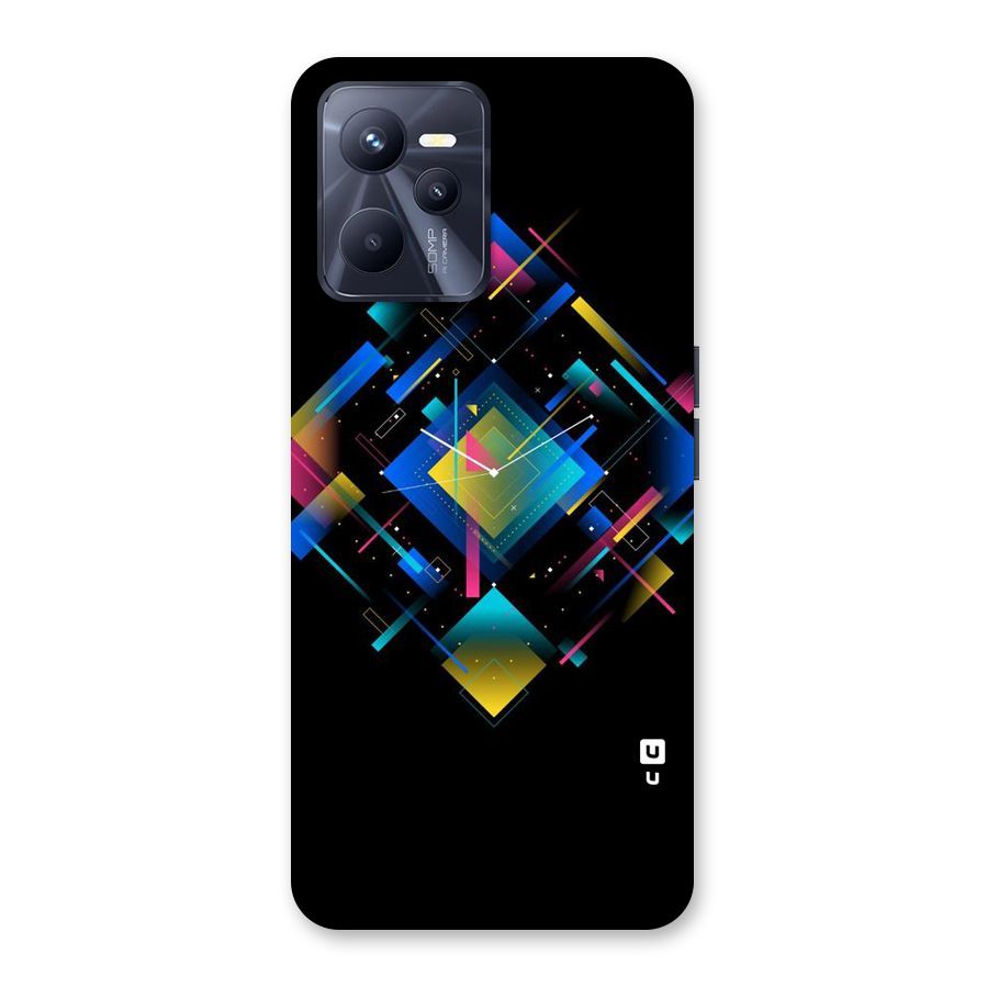 Abstract Clock Back Case for Realme C35