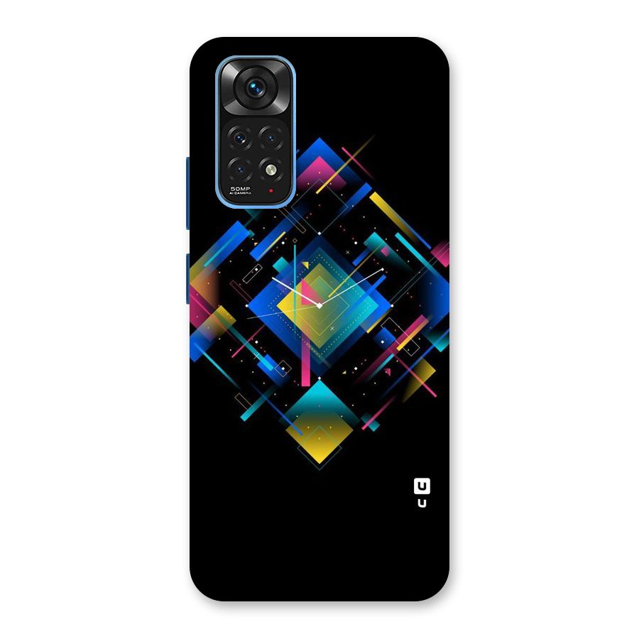 Abstract Clock Back Case for Redmi Note 11S