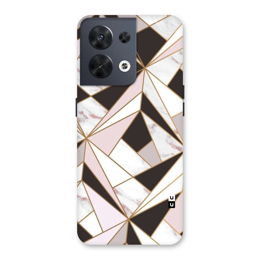Abstract Corners Back Case for Oppo Reno8 5G