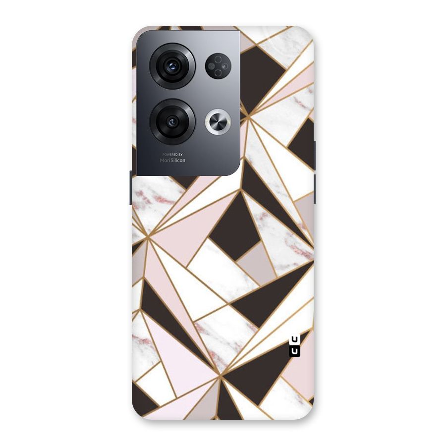 Abstract Corners Back Case for Oppo Reno8 Pro 5G