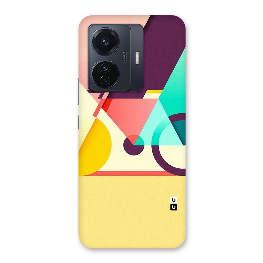 Abstract Cycle Back Case for Vivo T1 Pro