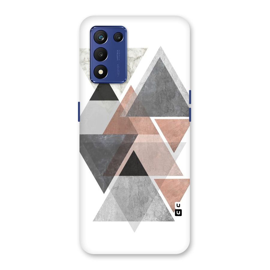 Abstract Diamond Pink Design Back Case for Realme 9 5G Speed
