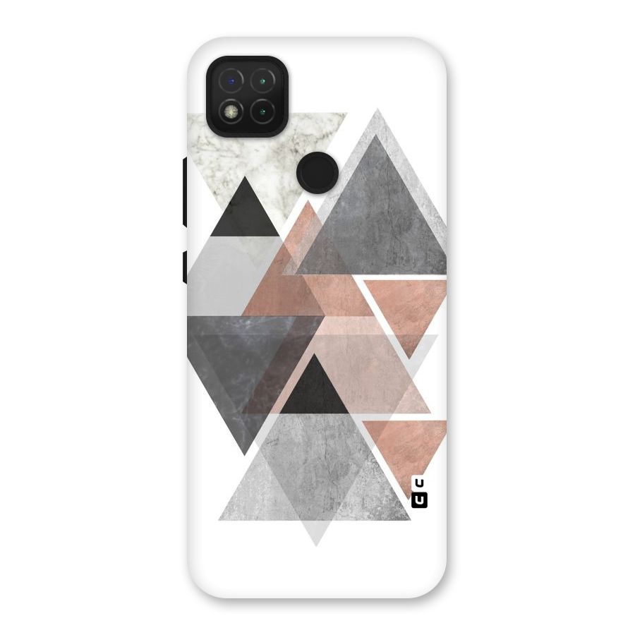 Abstract Diamond Pink Design Back Case for Redmi 9 Activ
