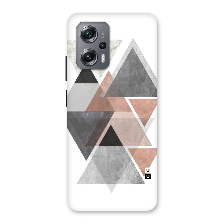 Abstract Diamond Pink Design Back Case for Redmi K50i