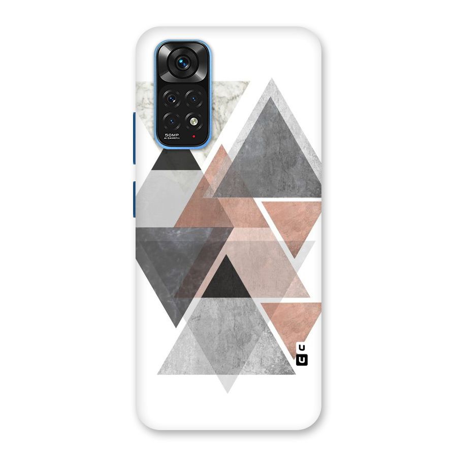 Abstract Diamond Pink Design Back Case for Redmi Note 11S