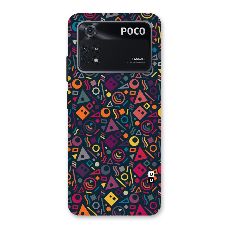 Abstract Figures Back Case for Poco M4 Pro 4G