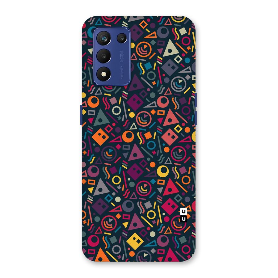 Abstract Figures Back Case for Realme 9 5G Speed